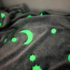 Moon and stars blanket for kids