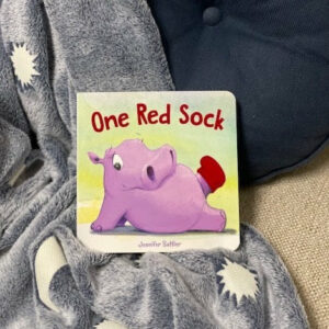 One Red Sock children's board book