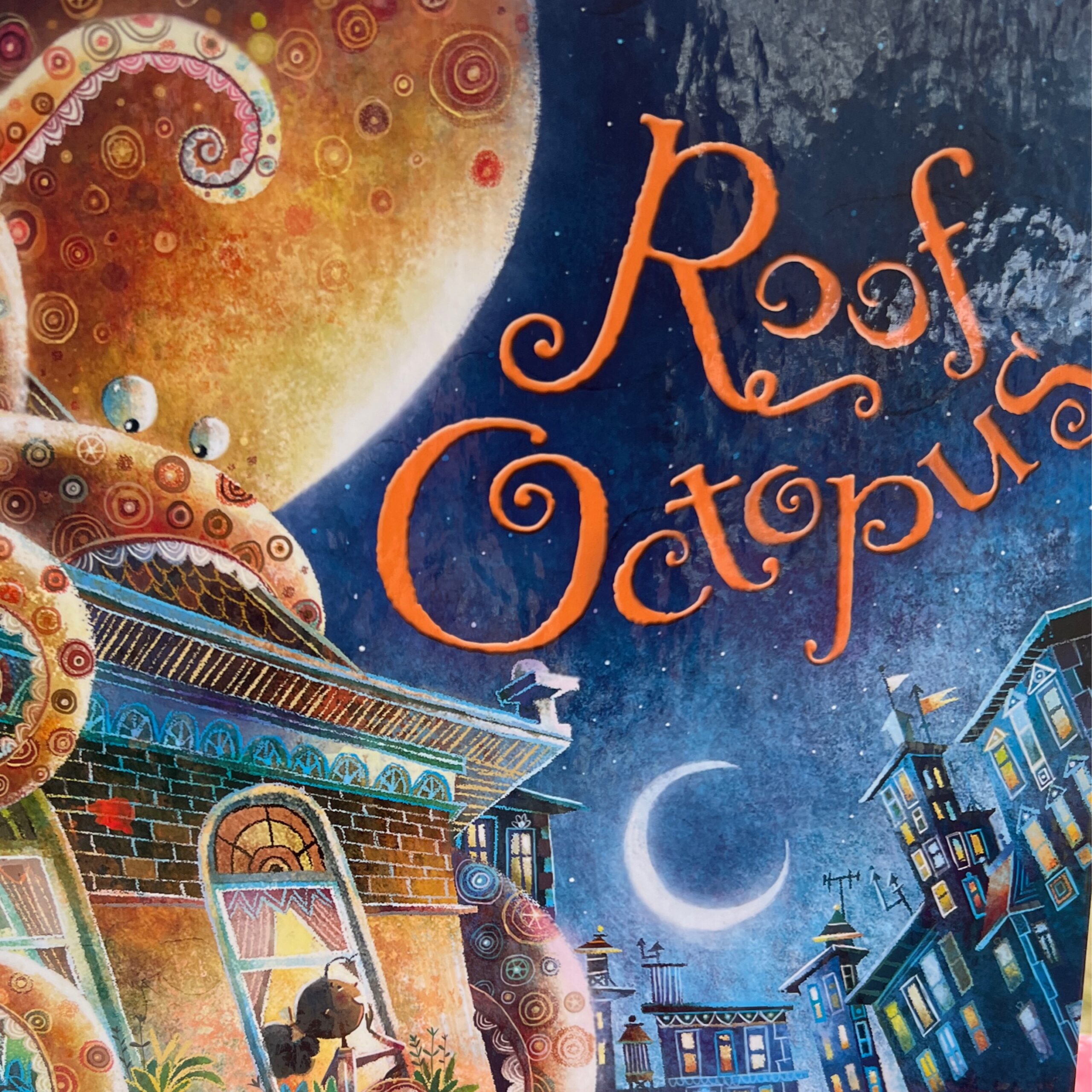 Octopus storybook with charming characters